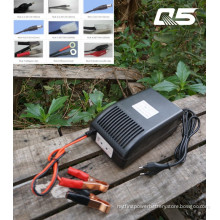 12V12A: 24V6A Auto-Converting System Trickle Lead acid battery Charger Storage Battery Charger